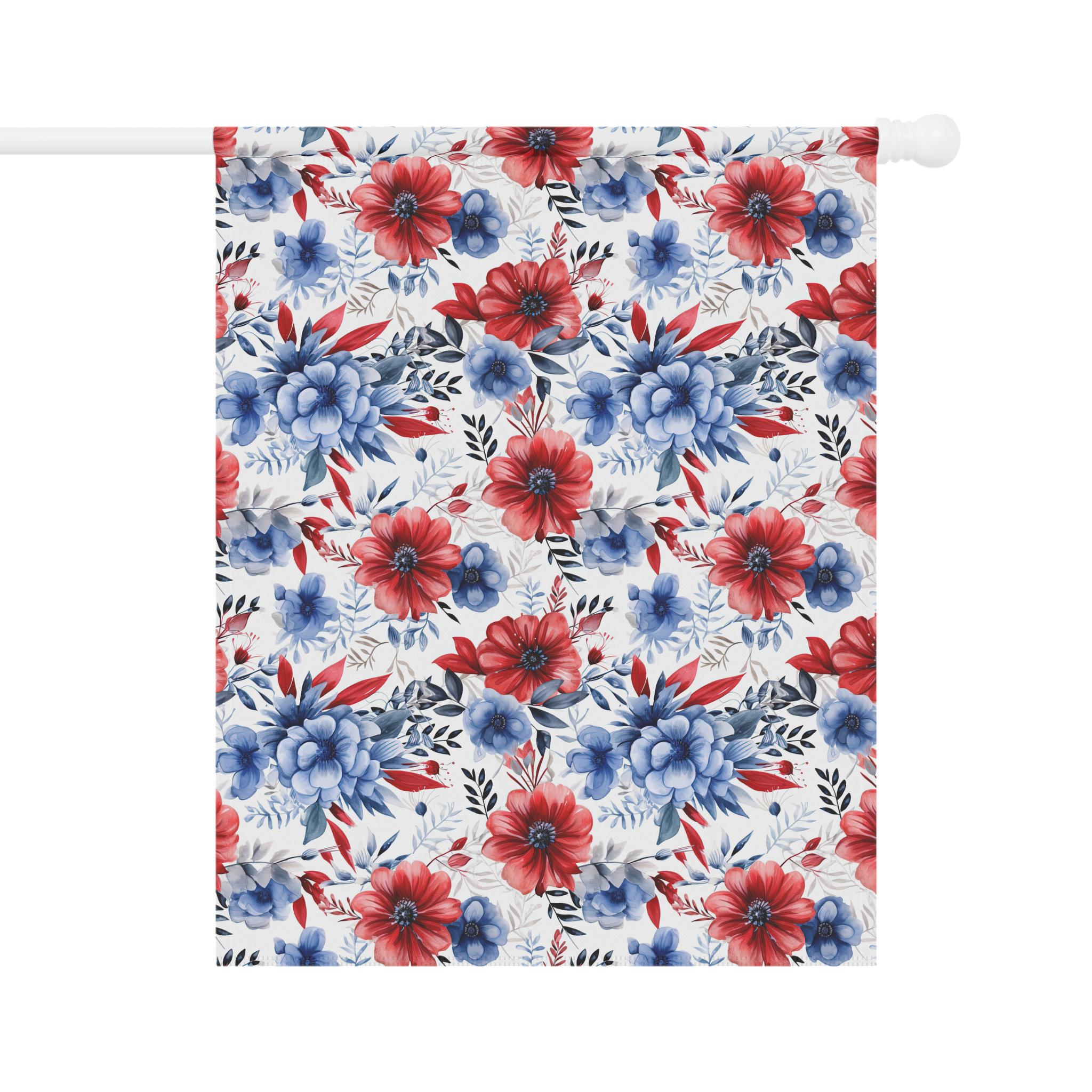 Willkommens-Gartenflagge 4. Juli – Patriotisch, Doppelseitig, 32,5x45,7 Cm