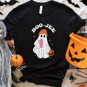 Halloween Ghost Shirt, Boo Jee Shirt, Boo Shirt, Spooky Ghost Tee, Spooky Vibes Shirt, Halloween Gifts, Boojie Gift, Funny halloween