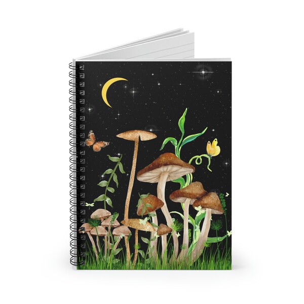 Spiral Notebook Aesthetic Etsy