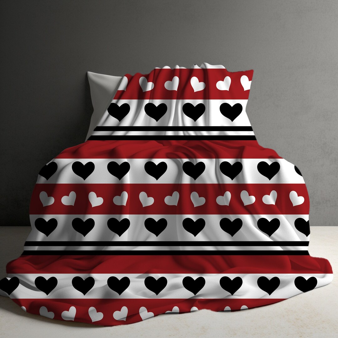 Valentine's Day Gift, Valentine's Day Blanket, I Love You Gift, I Love