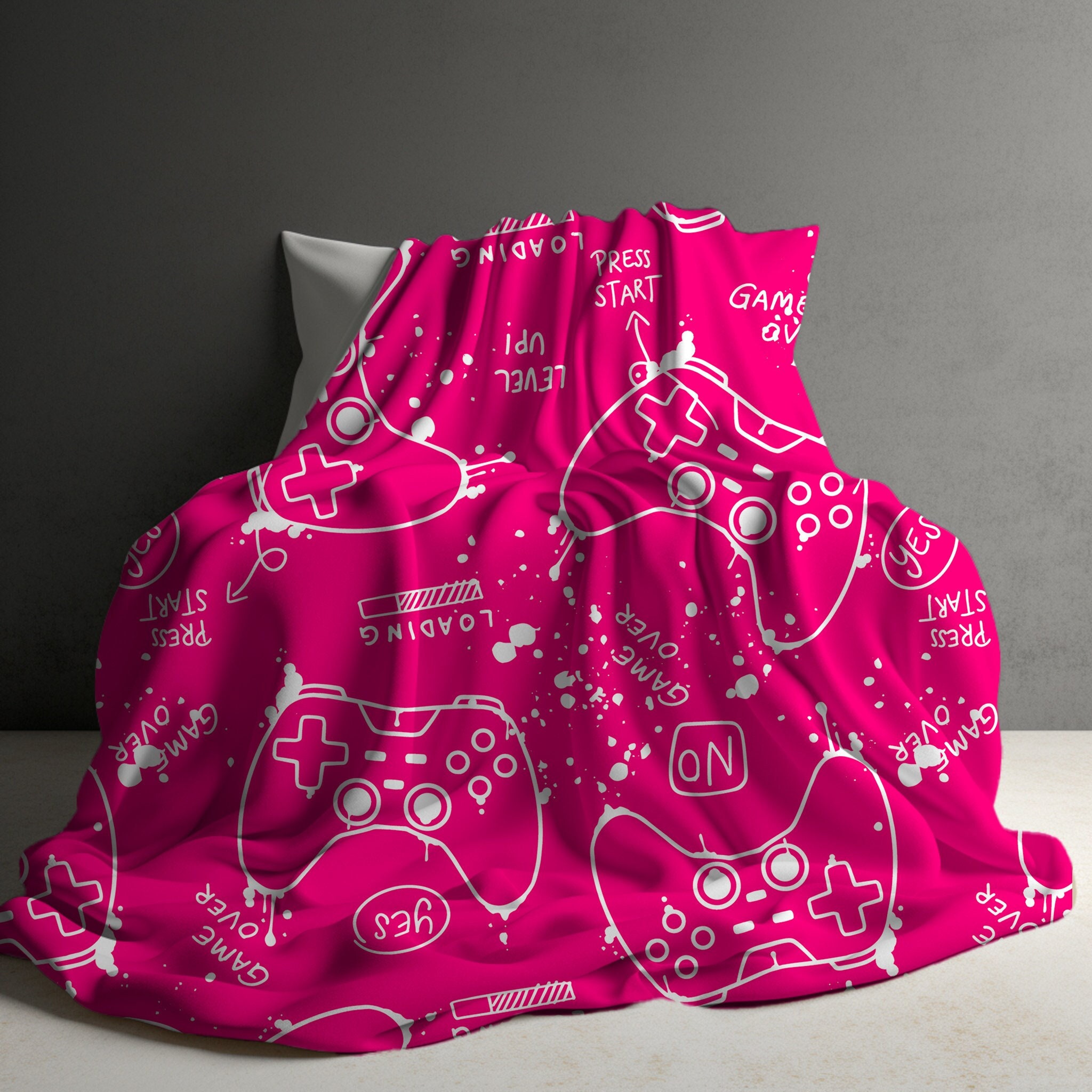 Playstation fleece blanket hotsell