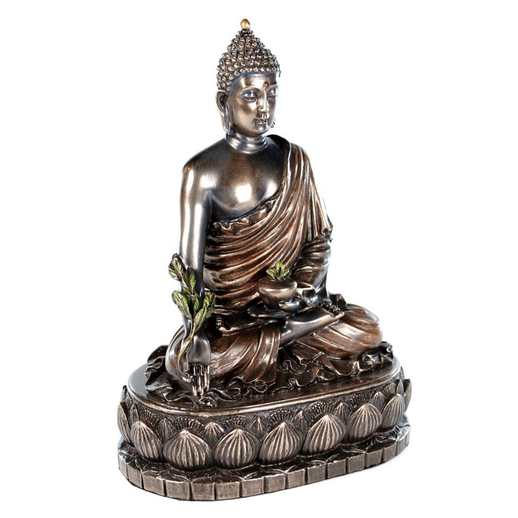 Medicine Buddha Statue 5.5 Buddhist Icon Meditation Aid - Etsy