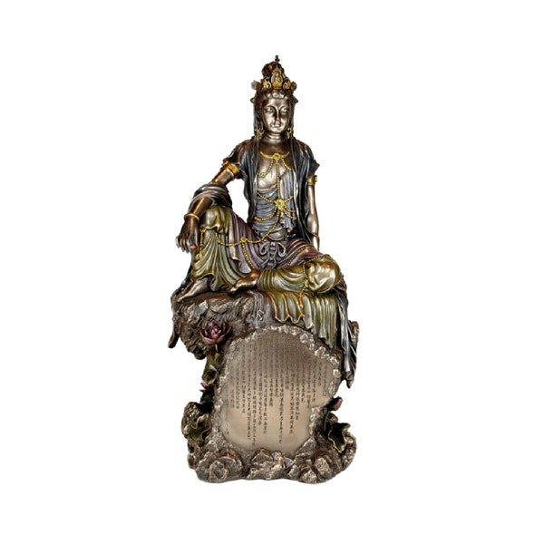 Large Kwan Yin Statue Etsy