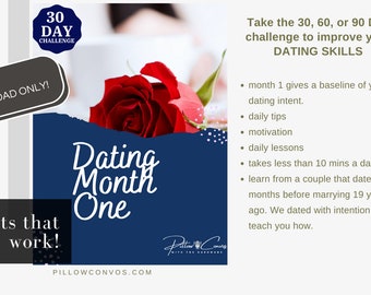 1st Month Dating Skills Guide, Newly Dating 30 60 90 Days Challenge, Rules For New Date Relation Workbook