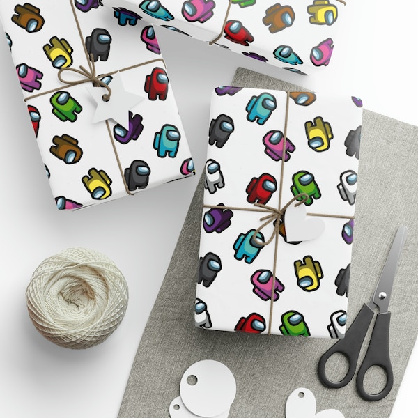 Crewmate Among Us Gift Wrapping Paper
