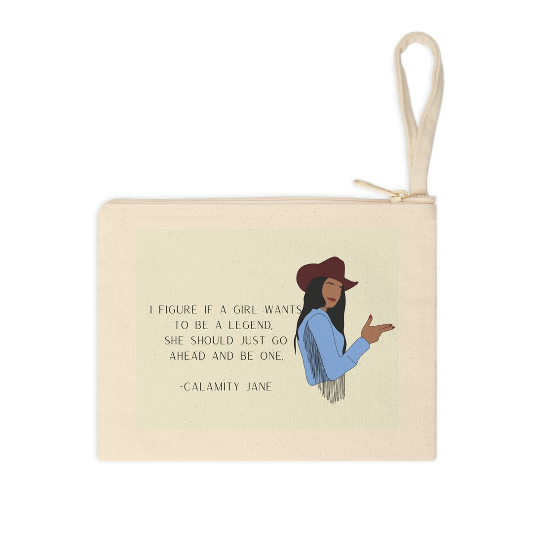 Calamity Jane Accessory Zipper Pouch Etsy