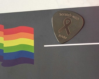 LGBT Poster Scratch-off Tool: Scratch With Pride