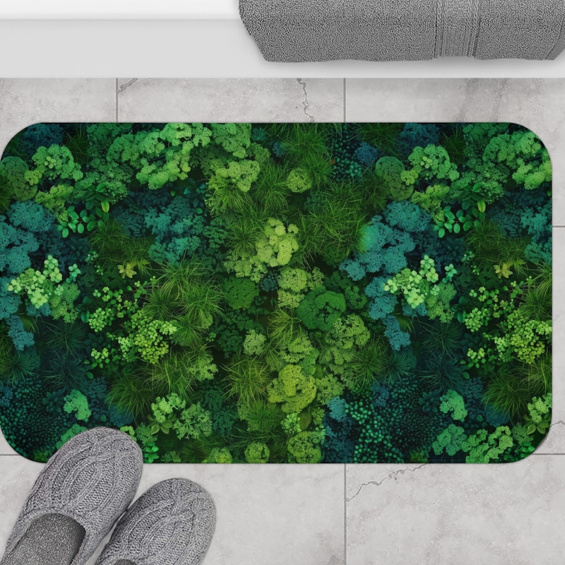Moss Bath Mat - Etsy