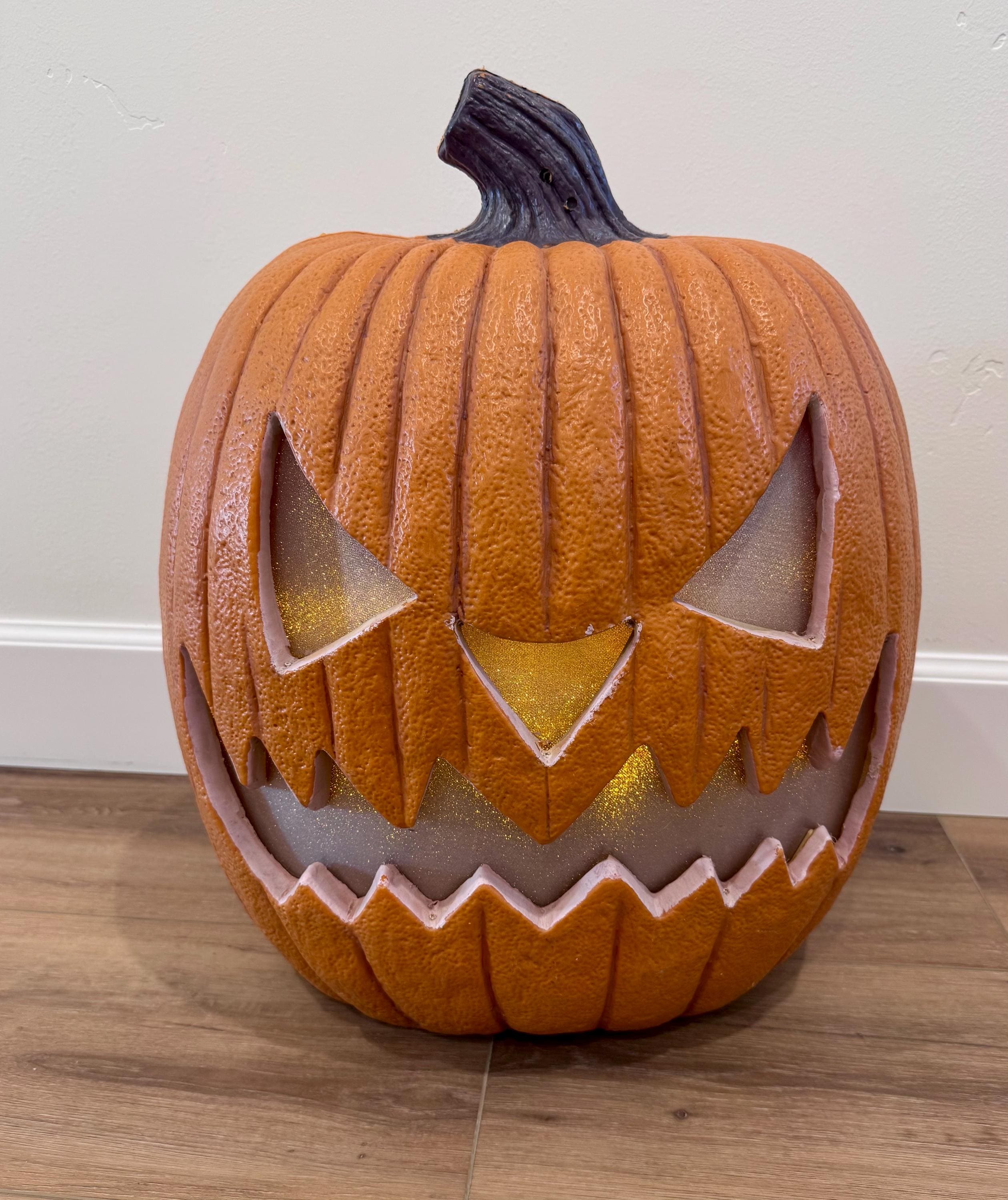 専用です。ビンテージ　ジャックオーランタンランプ Vintage Lighted Jack O Lantern - Etsy