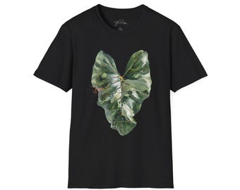 Rare Exotic Leaf T-Shirt | Unique Botanical