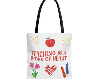 Teacher Tote Bag (AOP)