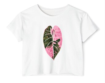 Alocasia Watsoniana Illustration Crop Top | Women's Festival