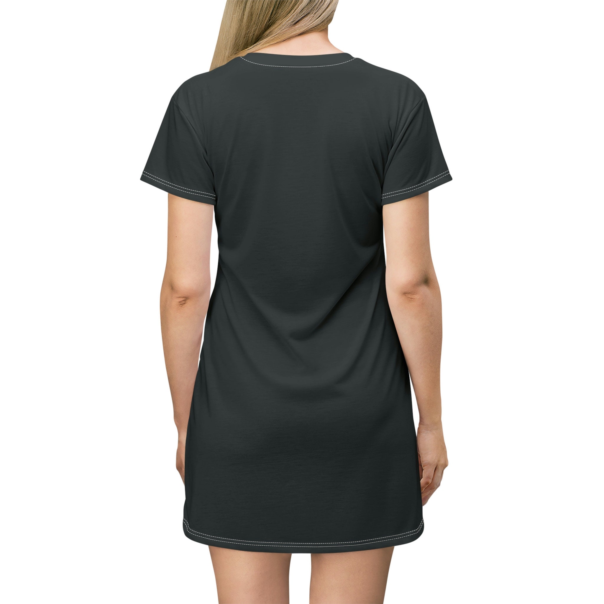 moon t shirt dress Lunar Phases T-shirt Dress: Organic Cotton Gothic Moon Tee