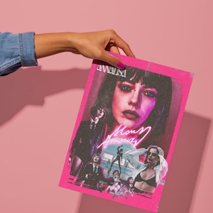 Annalisa - Mon Amour Song Poster / Mon Amour Song Poster from the Video / Music Gift / Wall Decor