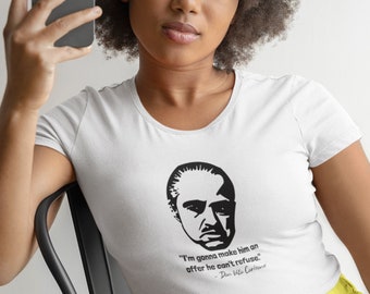 The Godfather "Offer" Vito Corleone T-Shirt - Make an Offer on This Godfather Quote Shirt