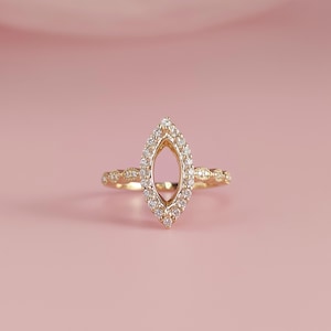 Solid Gold Celestial Shine Blank Ring Setting, 10k 14k Gold Ring, Breastmilk Ring,Breastmilk Ashes Hair Resin Jewelry Blank Components