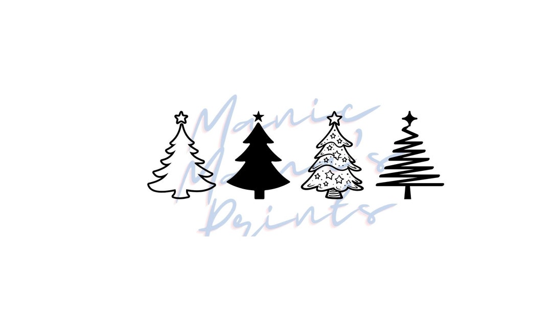 Christmas Tree HTV SVG PNG T shirt Printables Etsy Christmas Tree HTV SVG PNG T shirt Printables Etsy