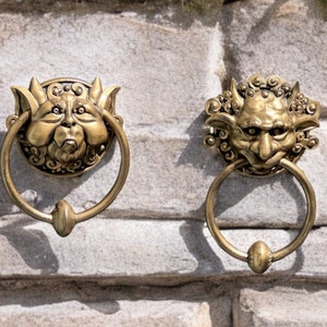 Labyrinth Inspired Door Knockers Set, Magnet Embedded, Premium ...