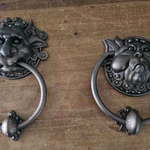 Labyrinth Inspired Door Knockers Set, Magnet Embedded, Premium ...