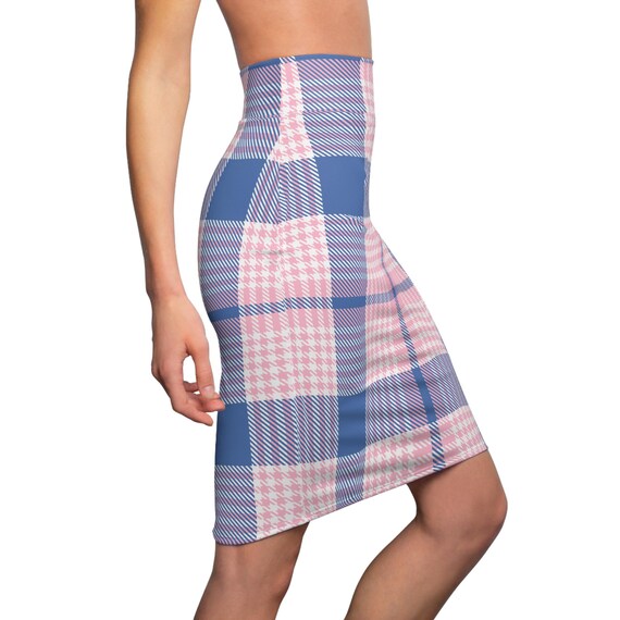 Plaid flannel skater skirt online