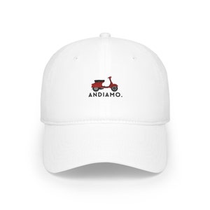 Andiamo Vespa | Italy Low Profile Baseball Cap