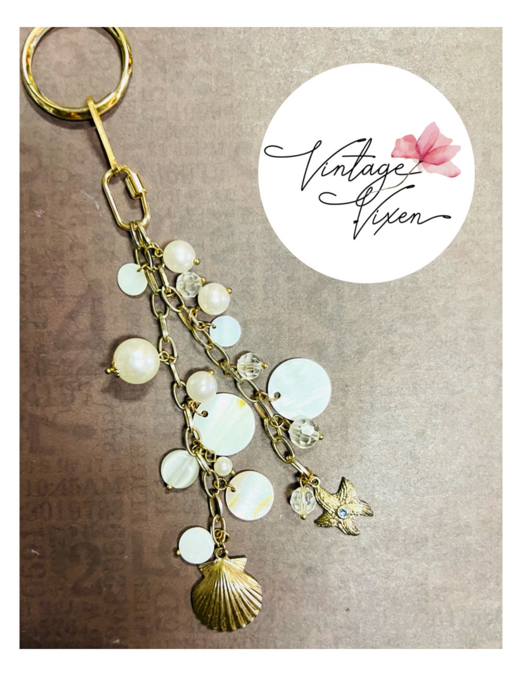 Seashell Gold Chain Purse main image 1