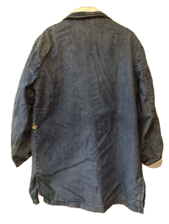 Vintage 70s H.I.S. Sportswear Denim Sherpa Lined … - image 4