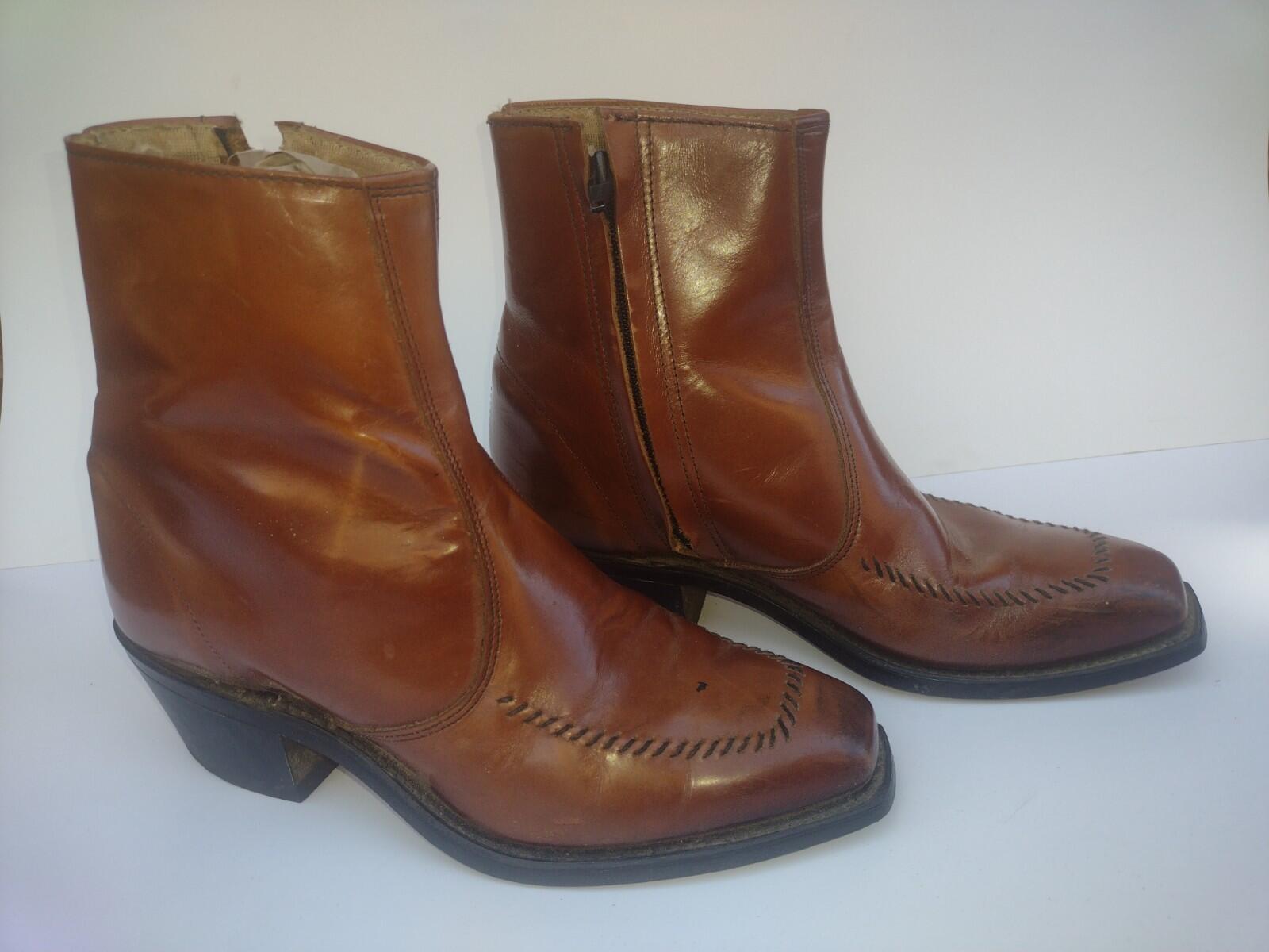 Vintage square boots - Etsy 日本