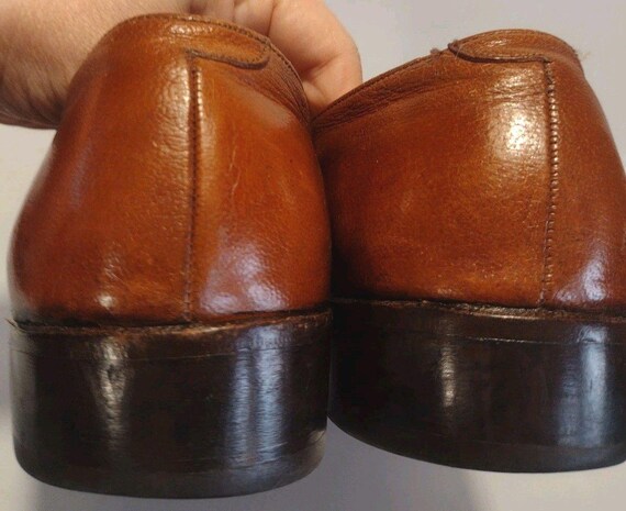 Vintage Florsheim Medallion Monk Strap Shoes 8.5C Brown  display picture 2