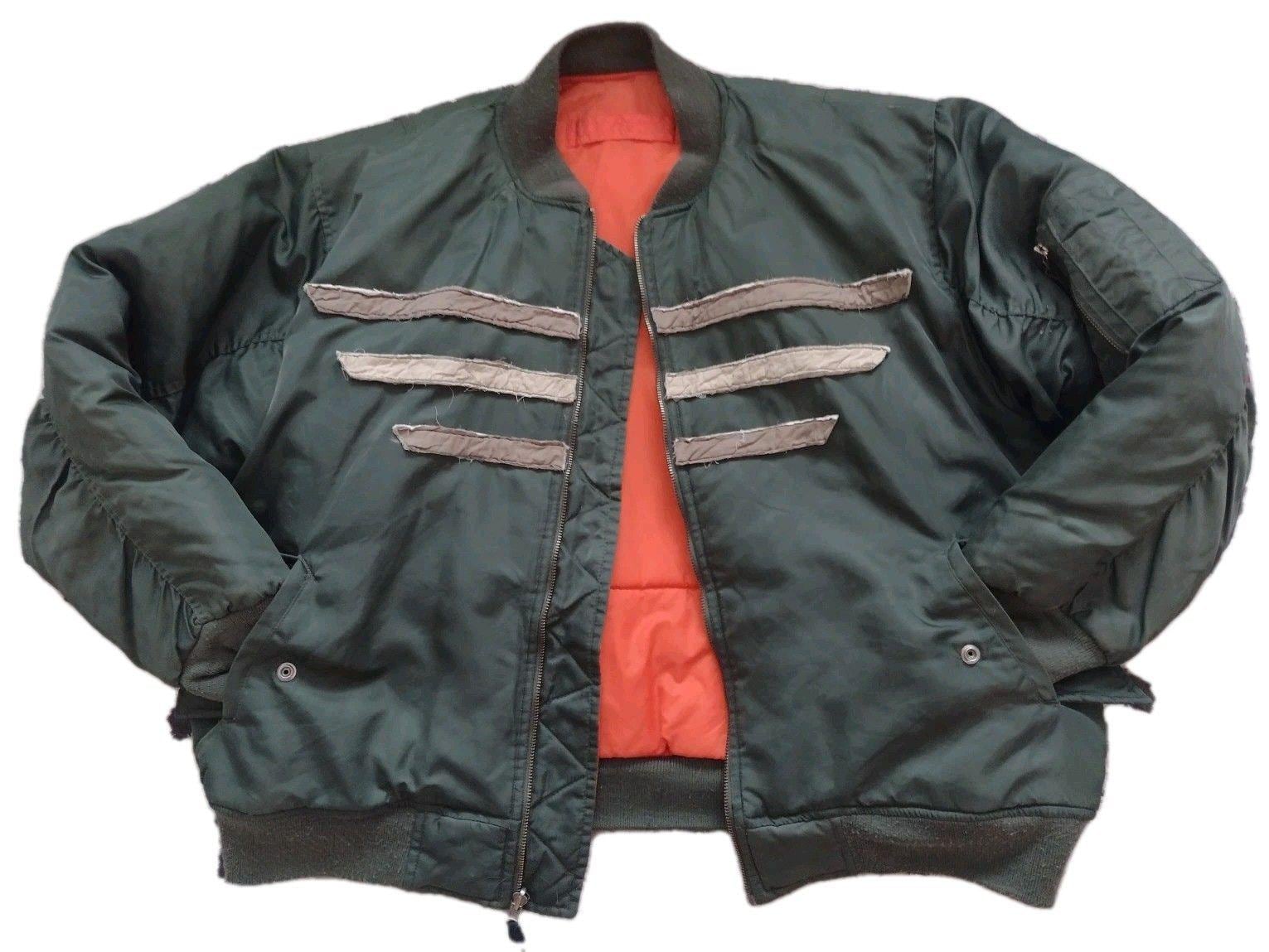 Custom One off Vintage MA-1 Bomber Flight Jacket ACES