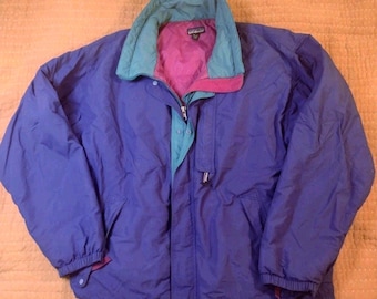 Vintage Patagonia Jacket L Royal Blue Taiwan RN51884 Alpine Shell Nylon