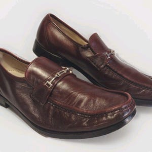 Florsheim Royal Imperial Burgundy Brown Leather Horsebit Loafers 11.5 D Vintage Florsheim | Shoes | The Royal Imperial Florsheim Horsebit  main image 2