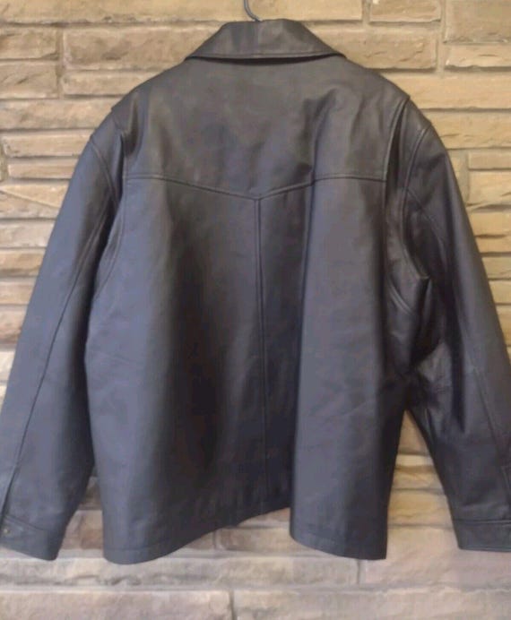 ジャケット・アウター 70's SUWANEE SPRINGS LETHER WORKS Jacket Vintage Saguaro West Leather Jacket Full Zip Long Sleeve