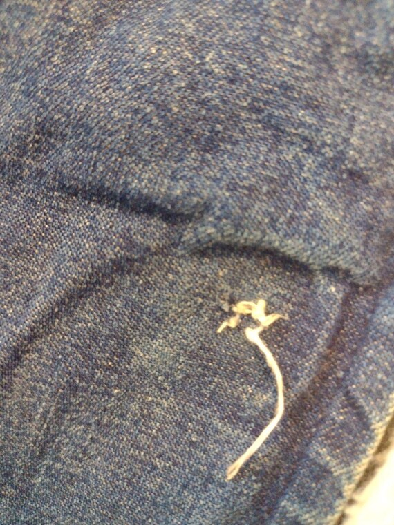 Vintage 70s H.I.S. Sportswear Denim Sherpa Lined … - image 8