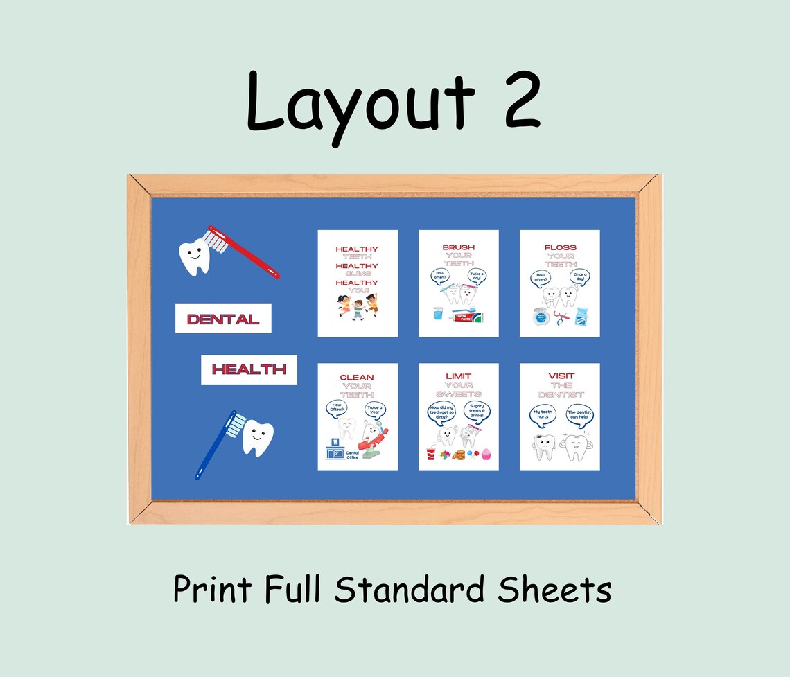 School Nurse Bulletin Board Kit School Nurse Printable School Nurse