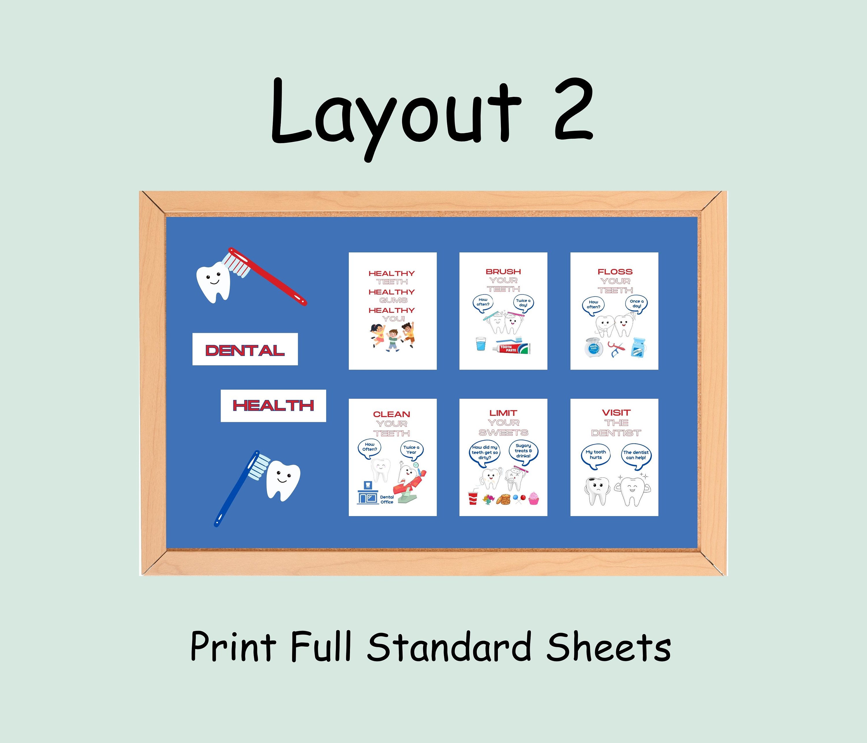 School Nurse Bulletin Board Kit School Nurse Printable School Nurse