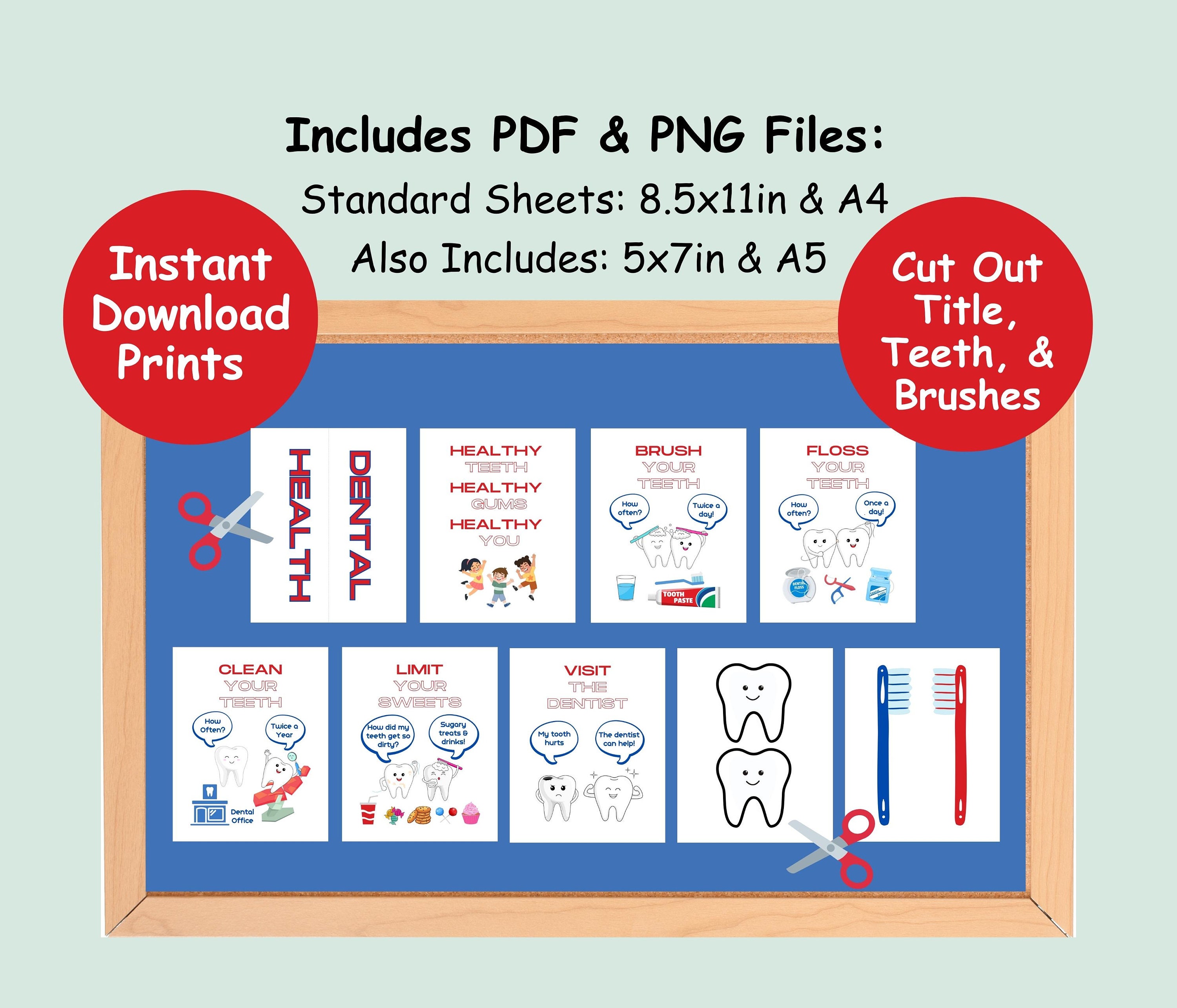 School Nurse Bulletin Board Kit School Nurse Printable School Nurse Bulletin Board Decoration ...