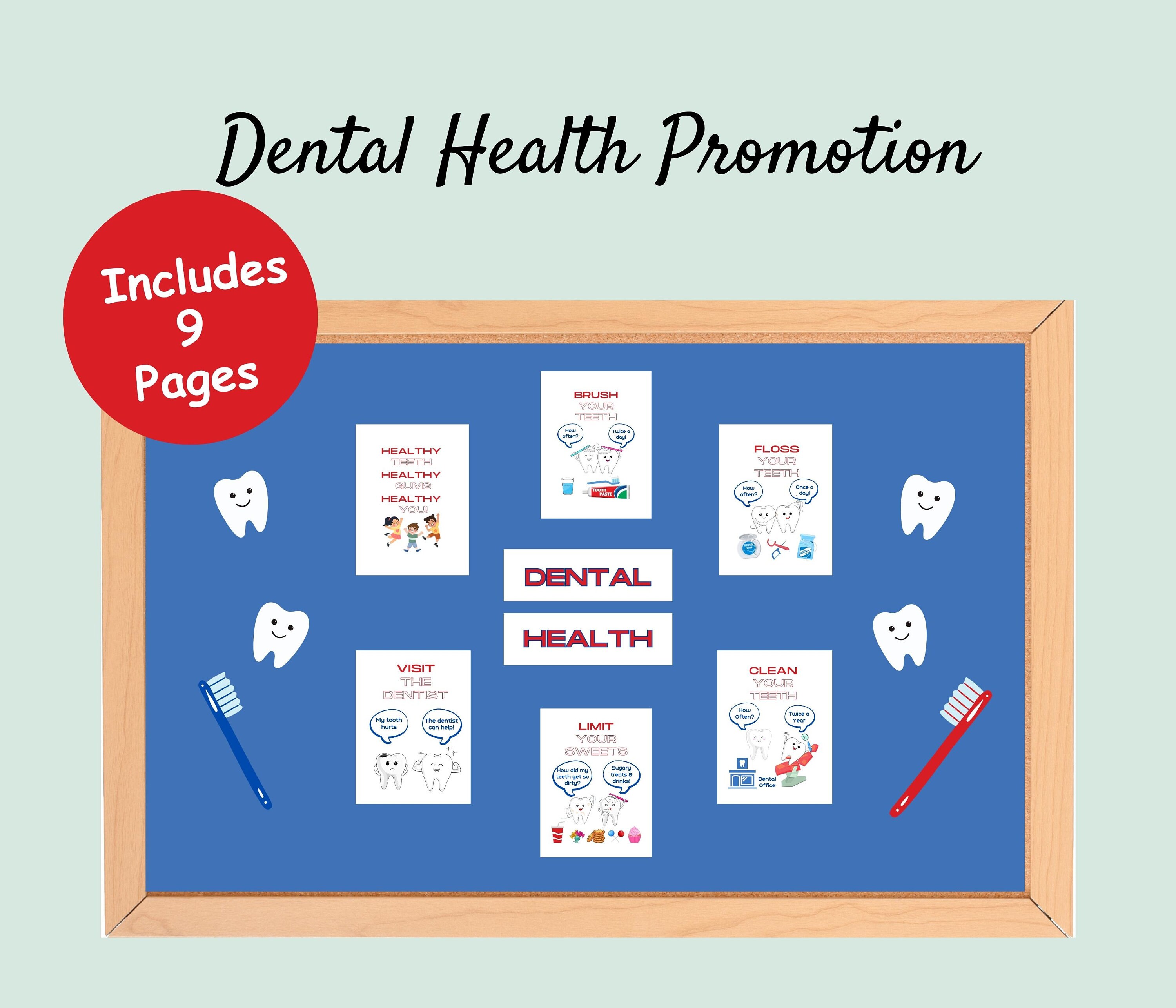 School Nurse Bulletin Board Kit School Nurse Printable School Nurse