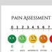 Pain Scale Assessment Poster, Hospital Pain Assessment Chart, Nurse ...