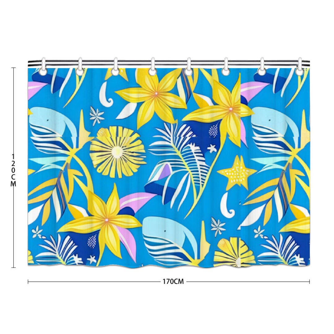 Boho Shower Curtain Boho Beach Shower Curtain Shower Etsy