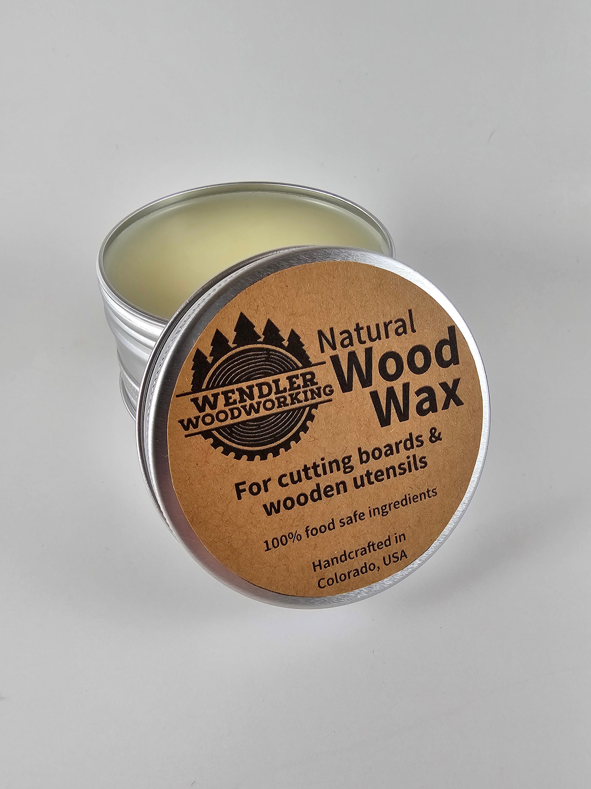 All Natural Cutting Board Wax, Butcher Block Conditioner, Board Butter