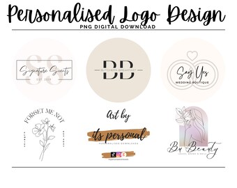 Custom business logo design, business logo, watercolour logo, professional logo design, watermark logo, custom logo, minimal logo, logos