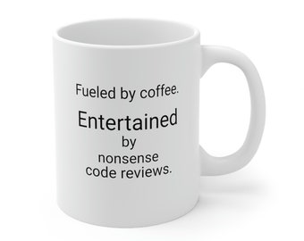 Nonsense Code Bewertungen Kaffeebecher