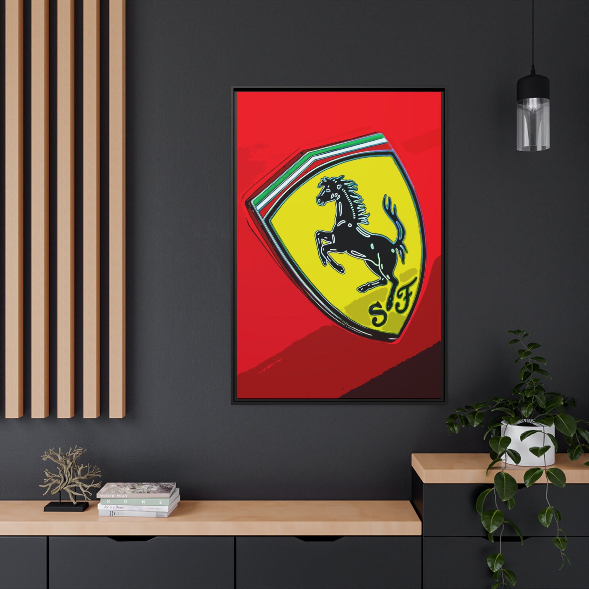 Vintage Auto Poster Classic Racing F1 Race Car Kunstwerk Vintage Auto Poster Classic Racing F1 Race Car Kunstwerk