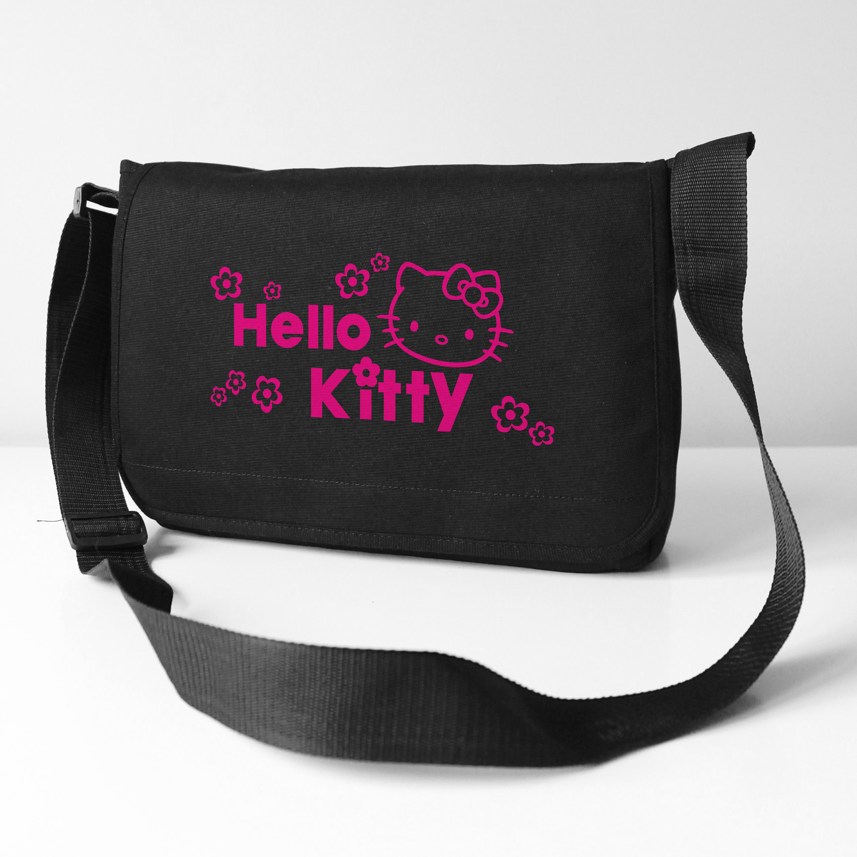 Kawai Sanrio Hello Kitty Messenger Bag Book Bag School Bag 