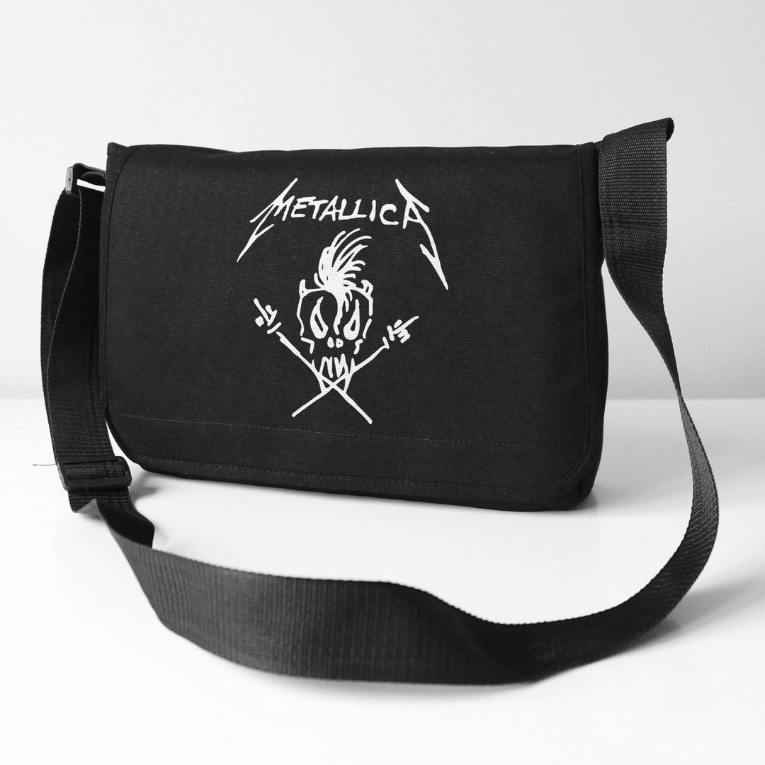 Metallica Vintage Messenger Bag School Bag Music - Etsy
