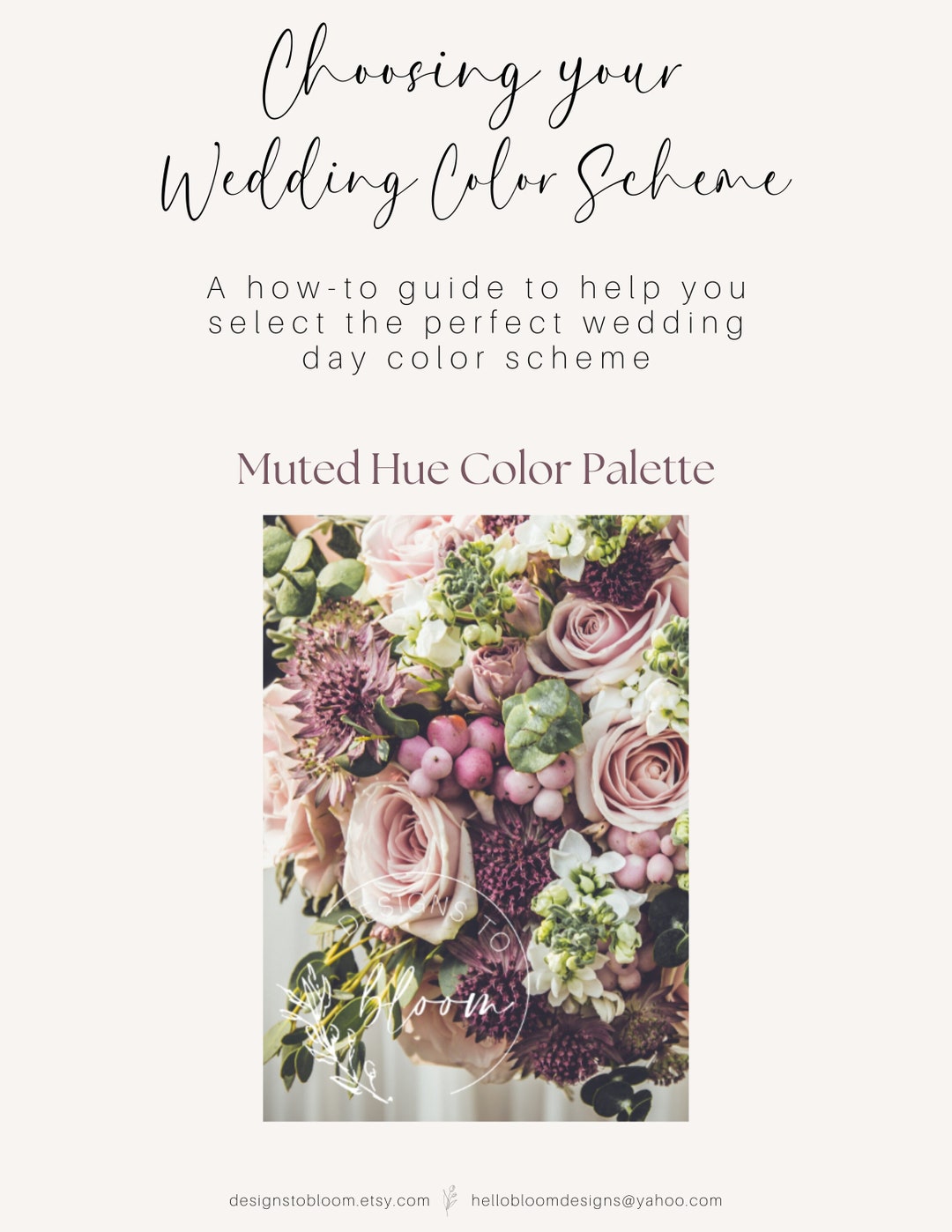 Muted Hue Wedding Color Palette How to Guide Choosing Wedding Color Color Scheme Guide Wedding