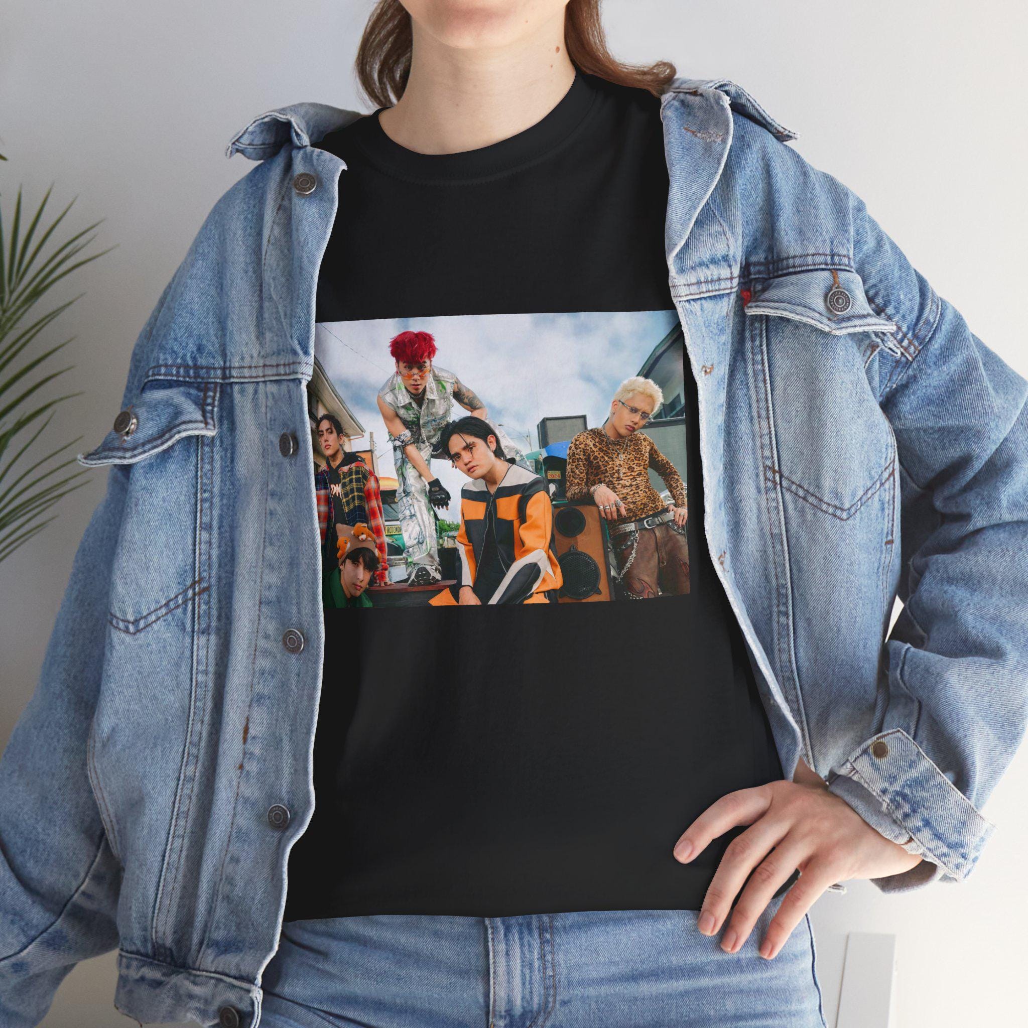 SB19 PPOP Dungka Fan Concert Unisex Tee, Heavy Cotton Shirt, Filipino Boy Band Merch, Kpop Inspo Shirt, Concert Memorabilia