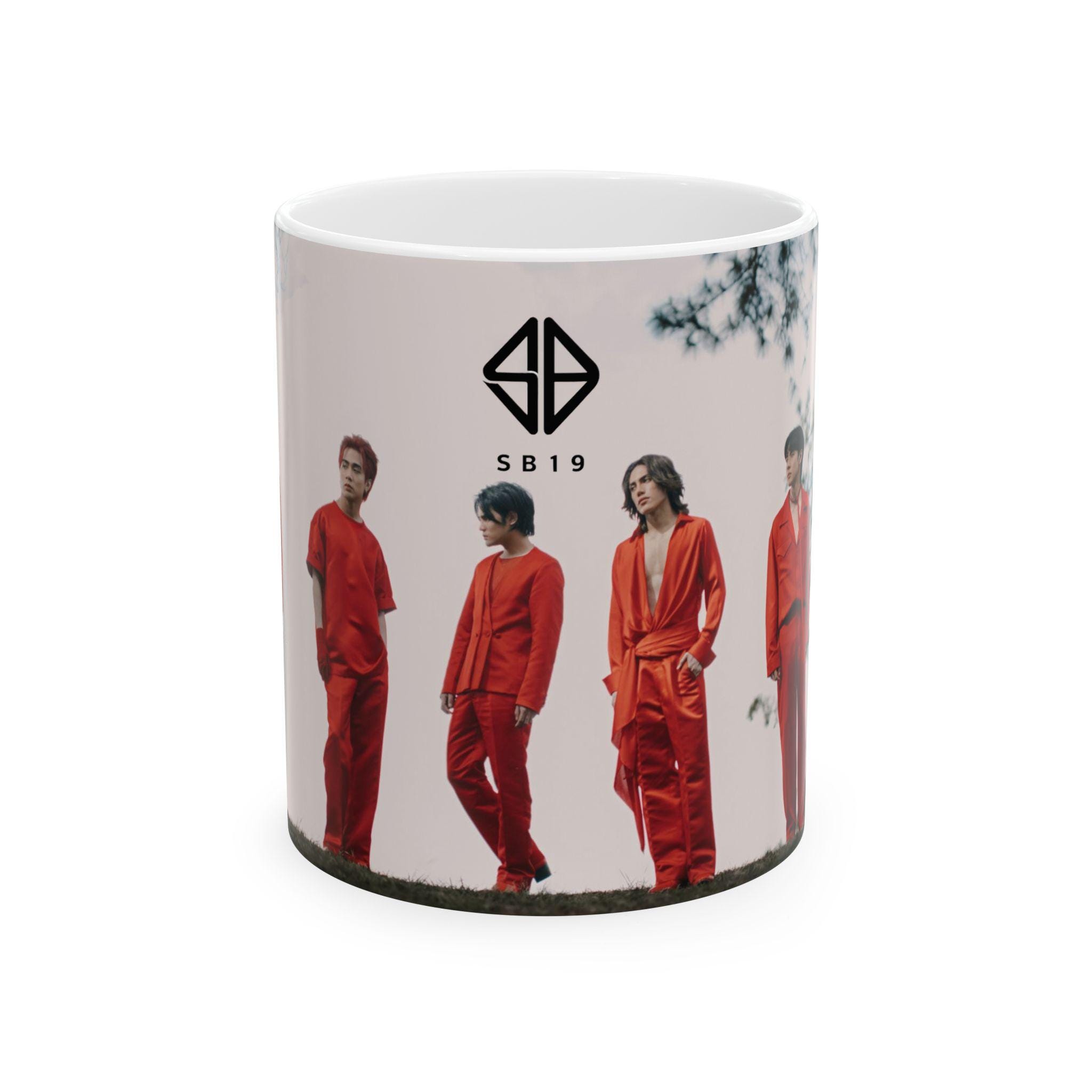 SB19 PPOP Group SAW 2025 Fan Mug 11oz, 15oz, Gift, K-Pop, Filipino Boy Band, Music Lover, Coffee Cup, Tea Mug