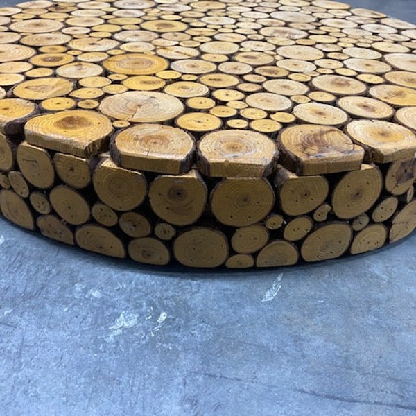 Circle table hand made